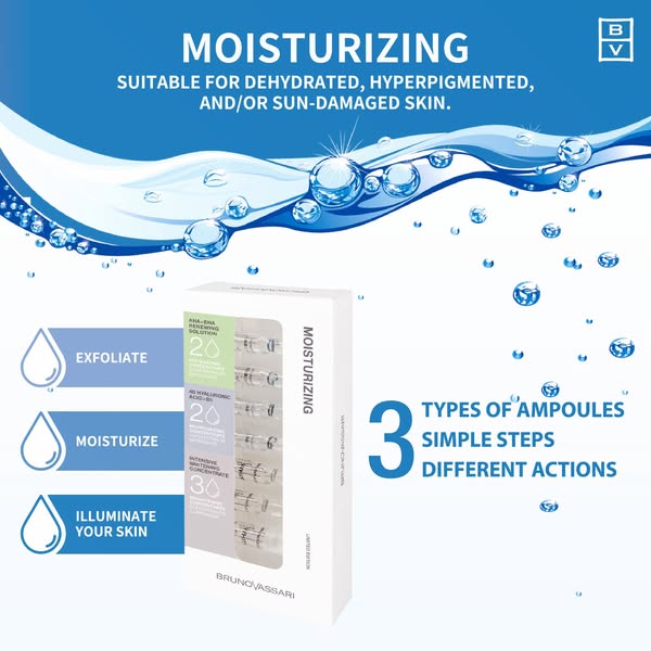 MOISTURIZING SKIN CYCLE AMPOULES PACK - 2 ml x 7 vials