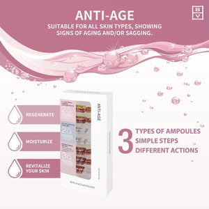 ANTI-AGE SKIN CYCLE AMPOULES PACK - 2 ml x 7 vials